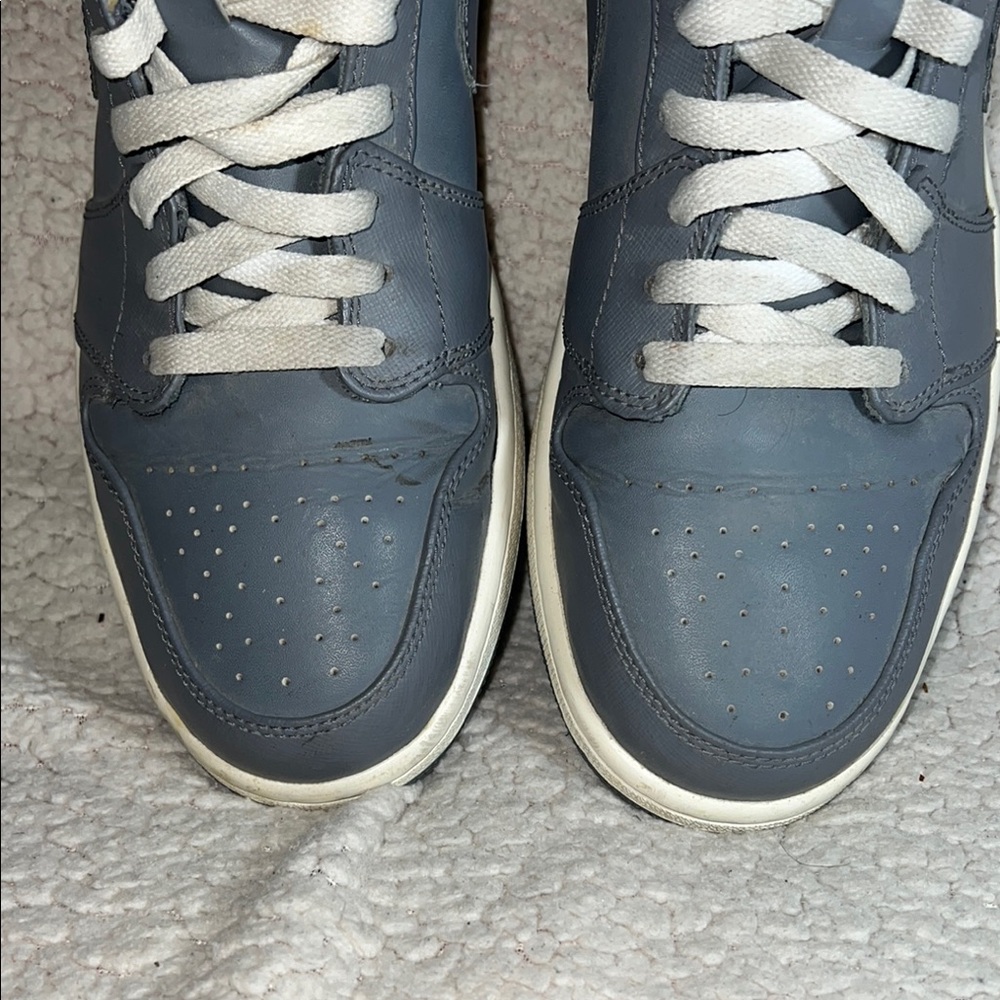 Jordan 1 Mid Cool Grey White - Picture 5 of 8
